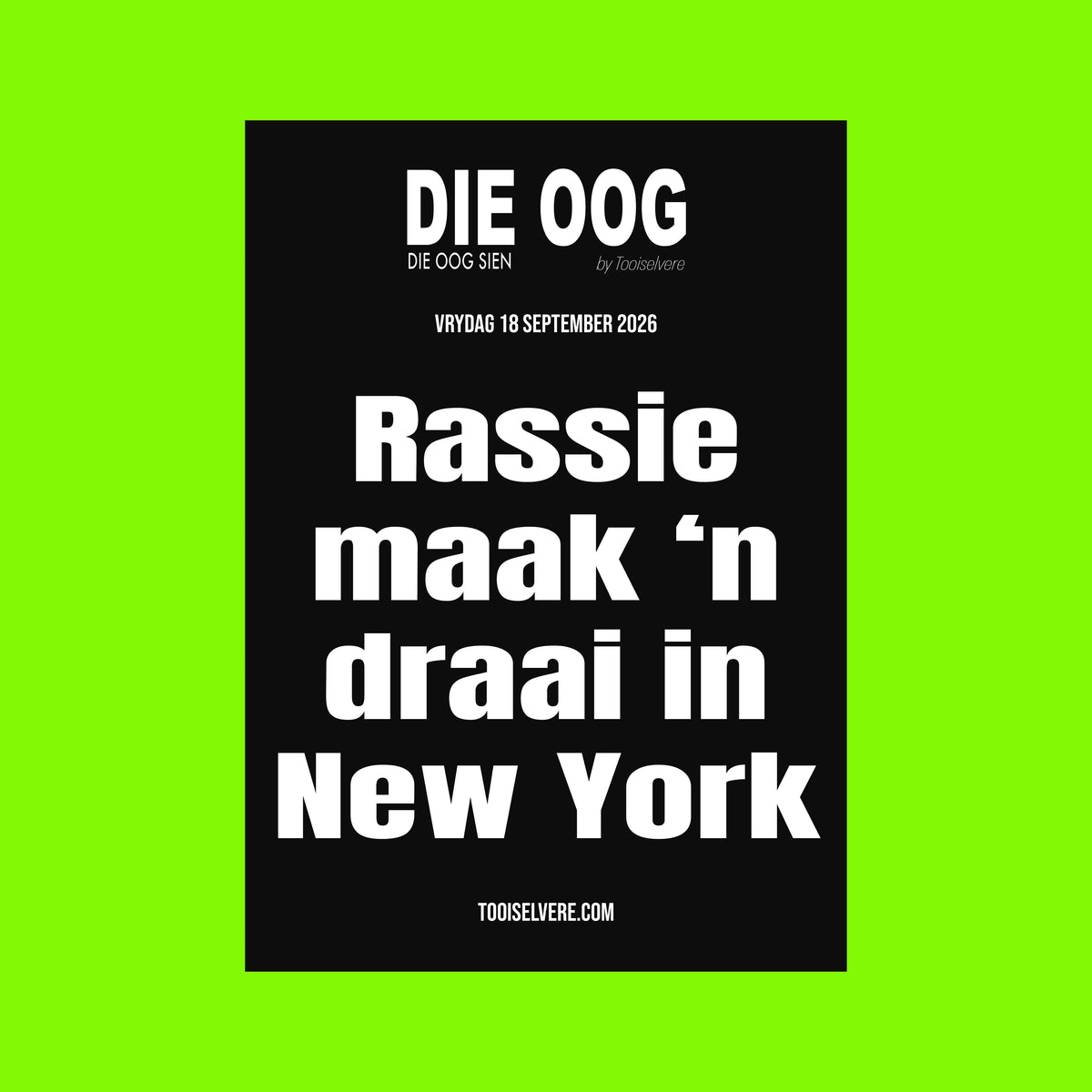 Die Oog Sien