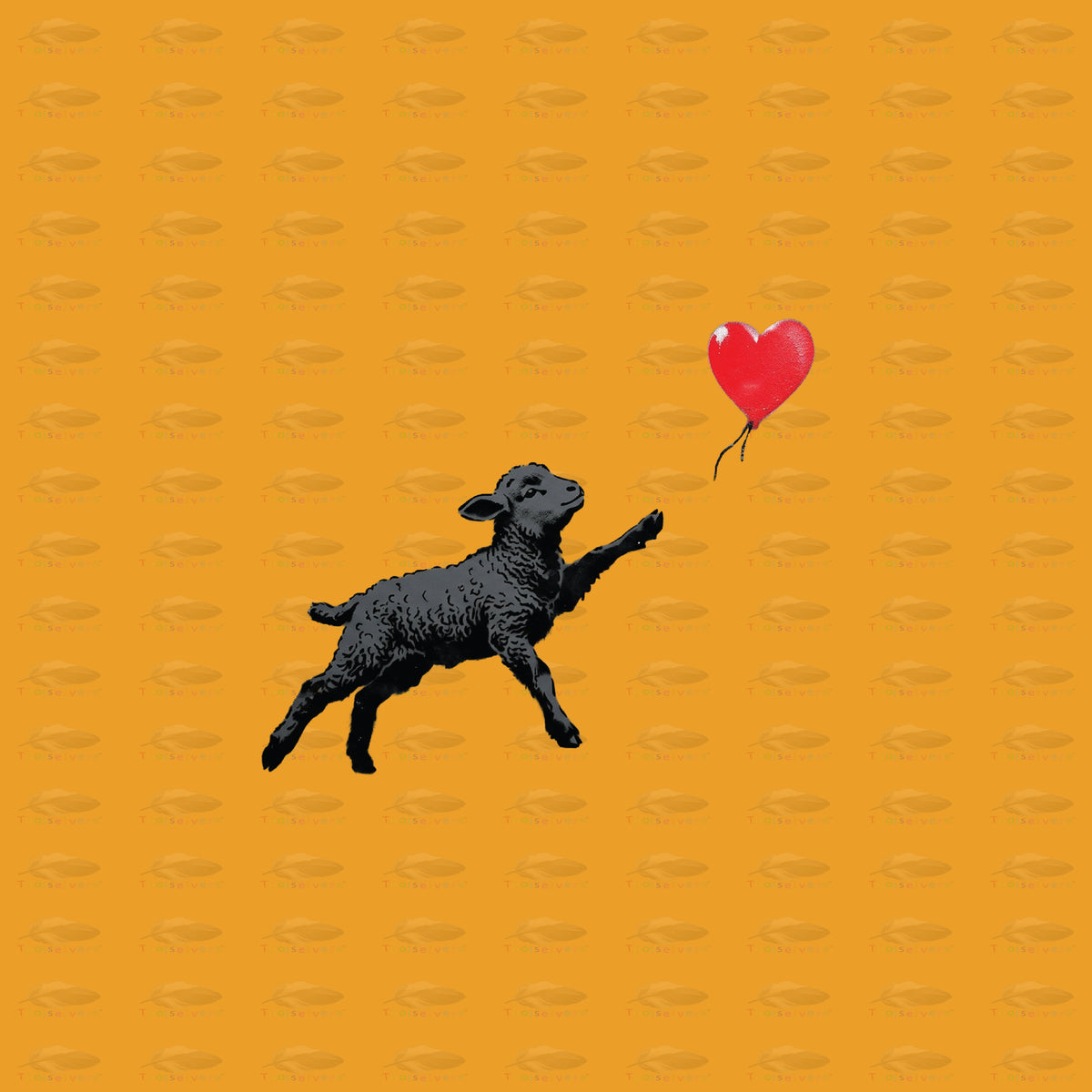 Lamb with Balloon